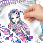 Nebulous Stars - Fashion Sketchbook Astral Ball