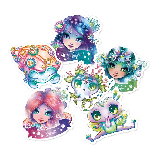 Nebulous Stars - Decorative  Vinyl Sticker