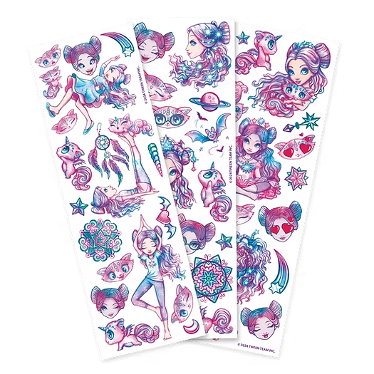 Nebulous Stars - Temporary Tattoo