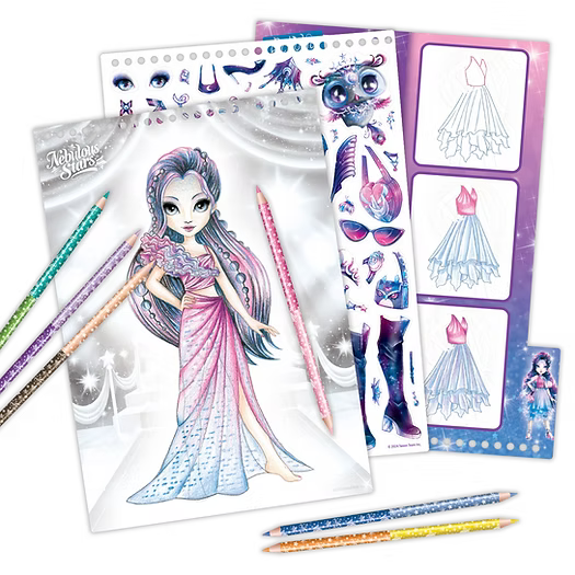 Nebulous Stars - Fashion Sketchbook Astral Ball