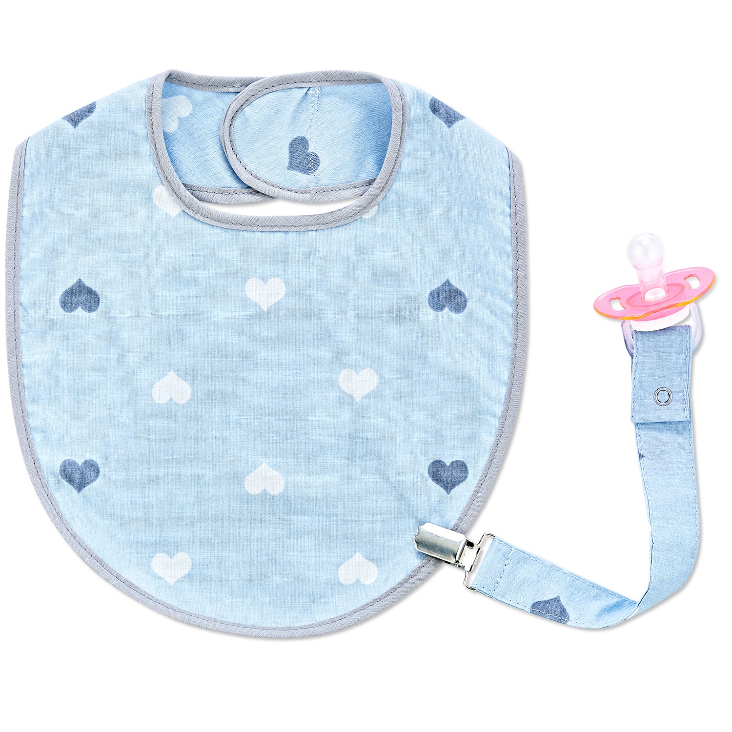 Babyjem - Bib with pacifier holder