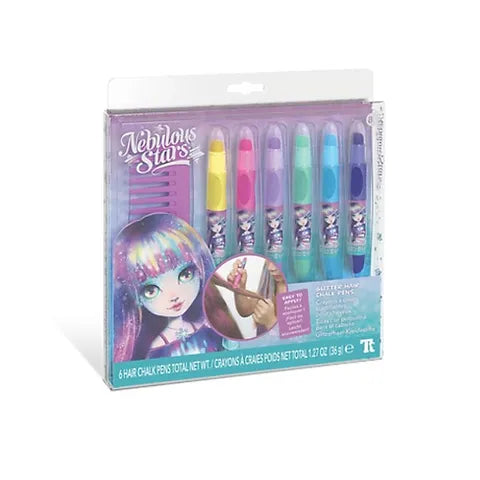 Nebulous Stars - Glitter Hair Chalk Pens