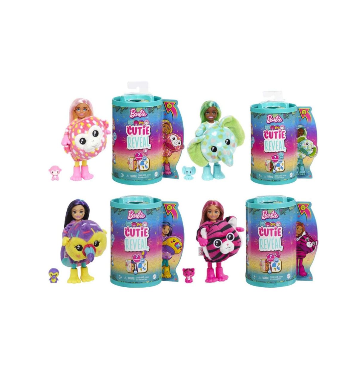 Barbie - Cutie Reveal Jungle