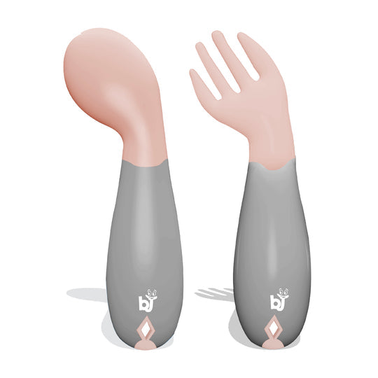 Babyjem - Angled Fork & Spoon Set