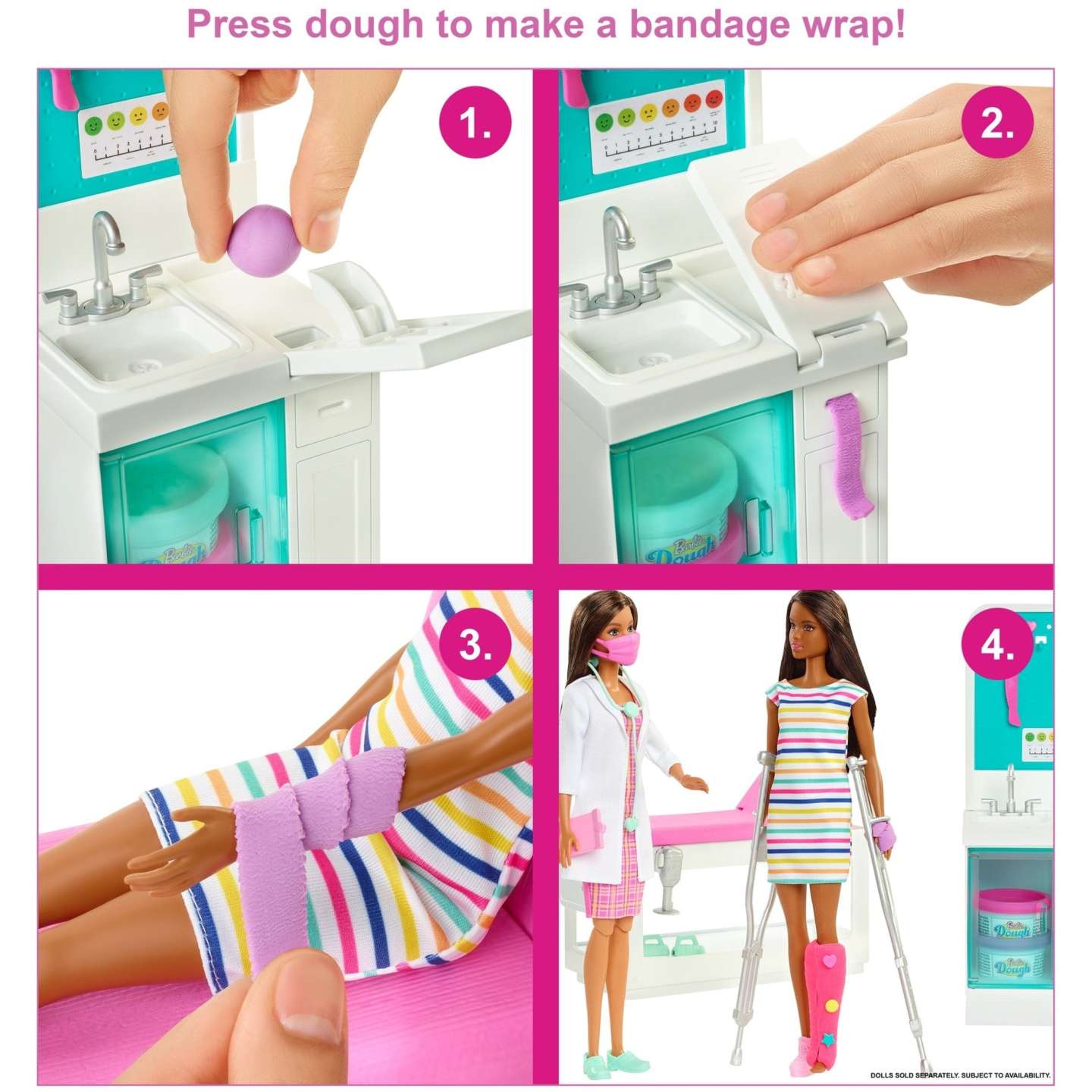 Barbie -  Barbie Fast Cast Clinic Playset