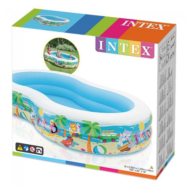 Intex swim center seashore pool