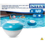 Intex floating pool speaker with led lights