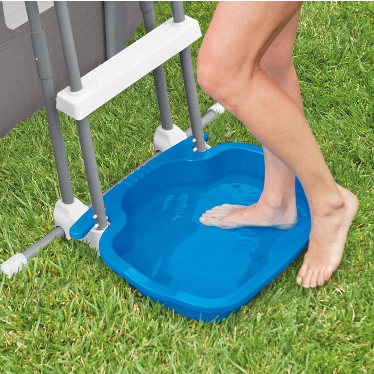 Intex pool foot bath