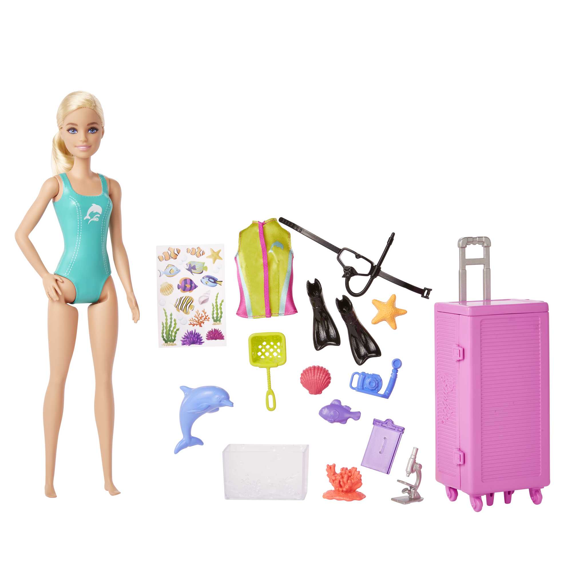 Barbie - Marine Biologist Doll And Accessories