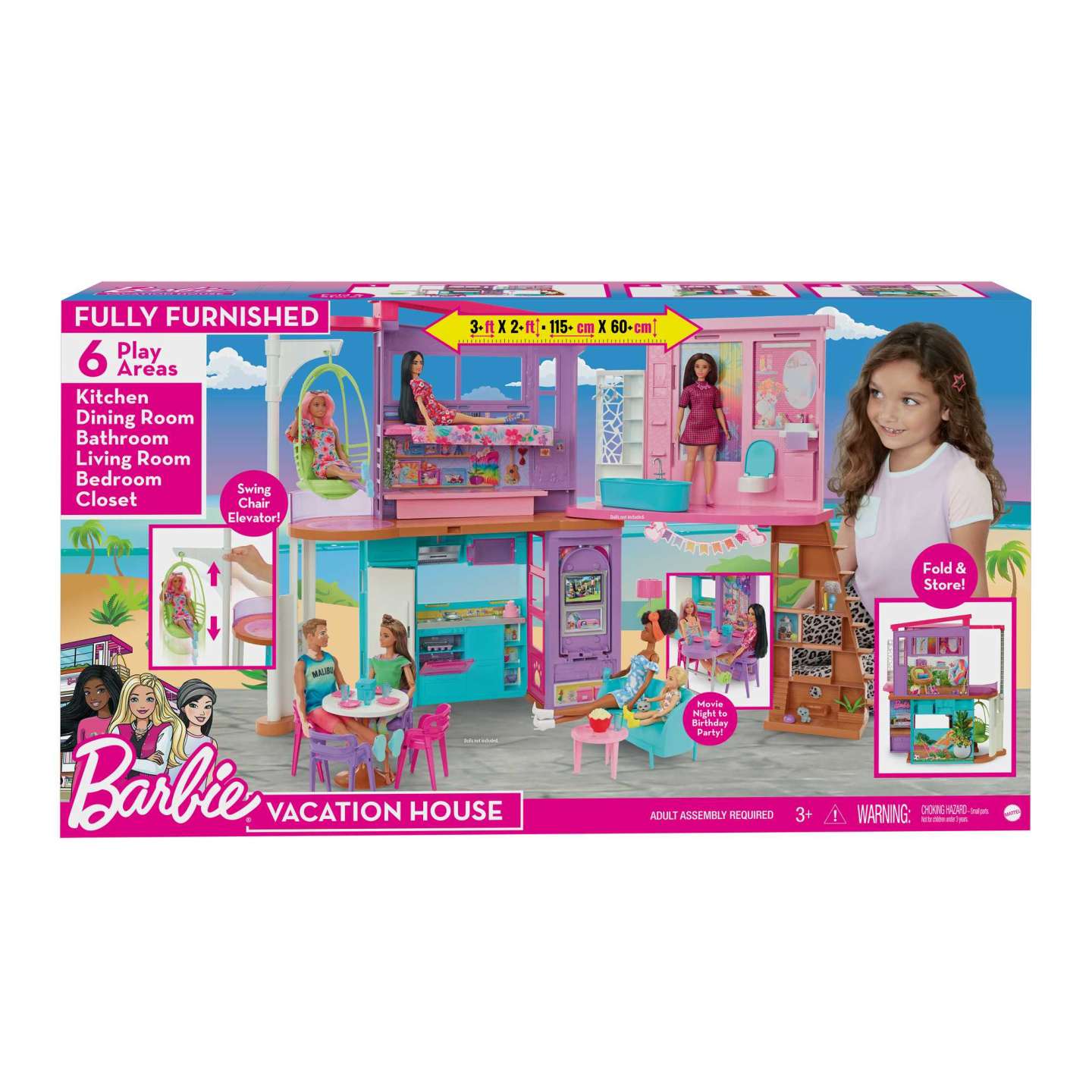 Barbie - Vacation House Playset