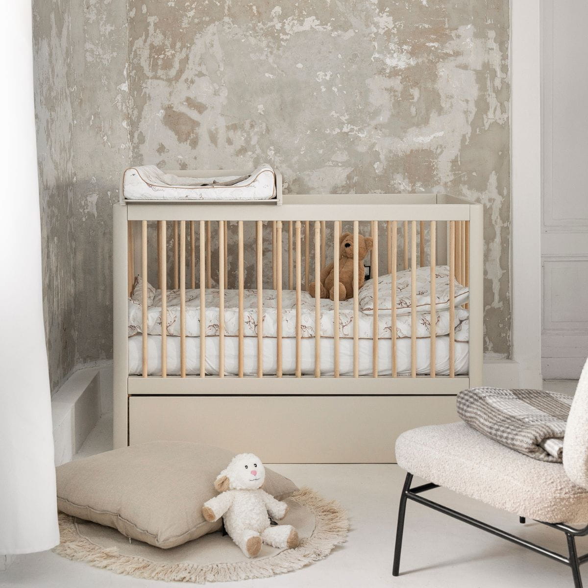 Pinio Pure Wooden Crib