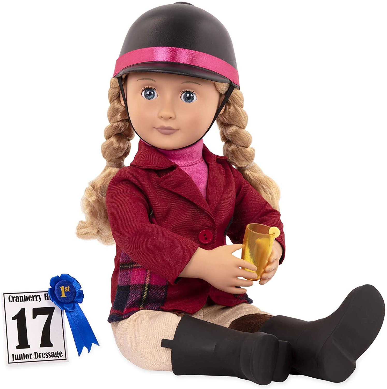 Our Generation - Deluxe Lily Anna Doll With Book