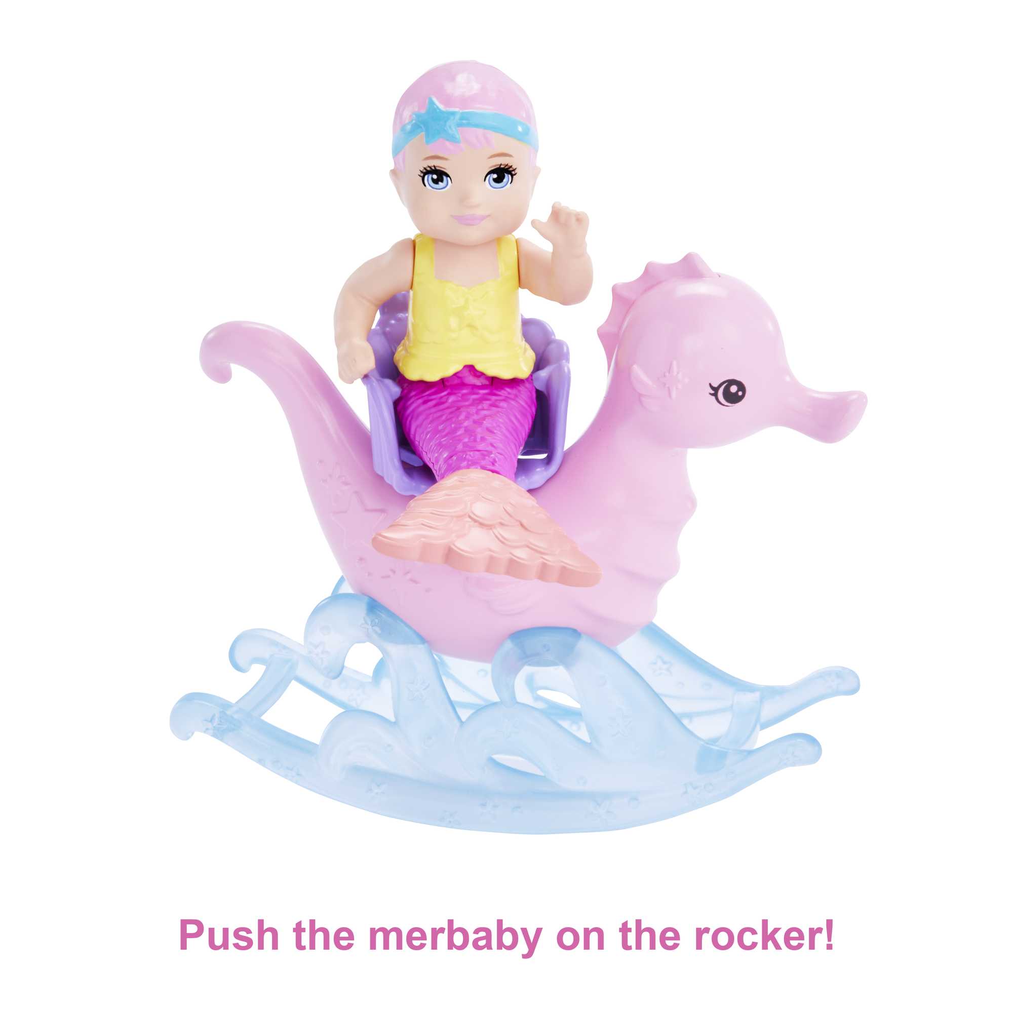 Barbie - Mermaid Doll, Nurturing Playset