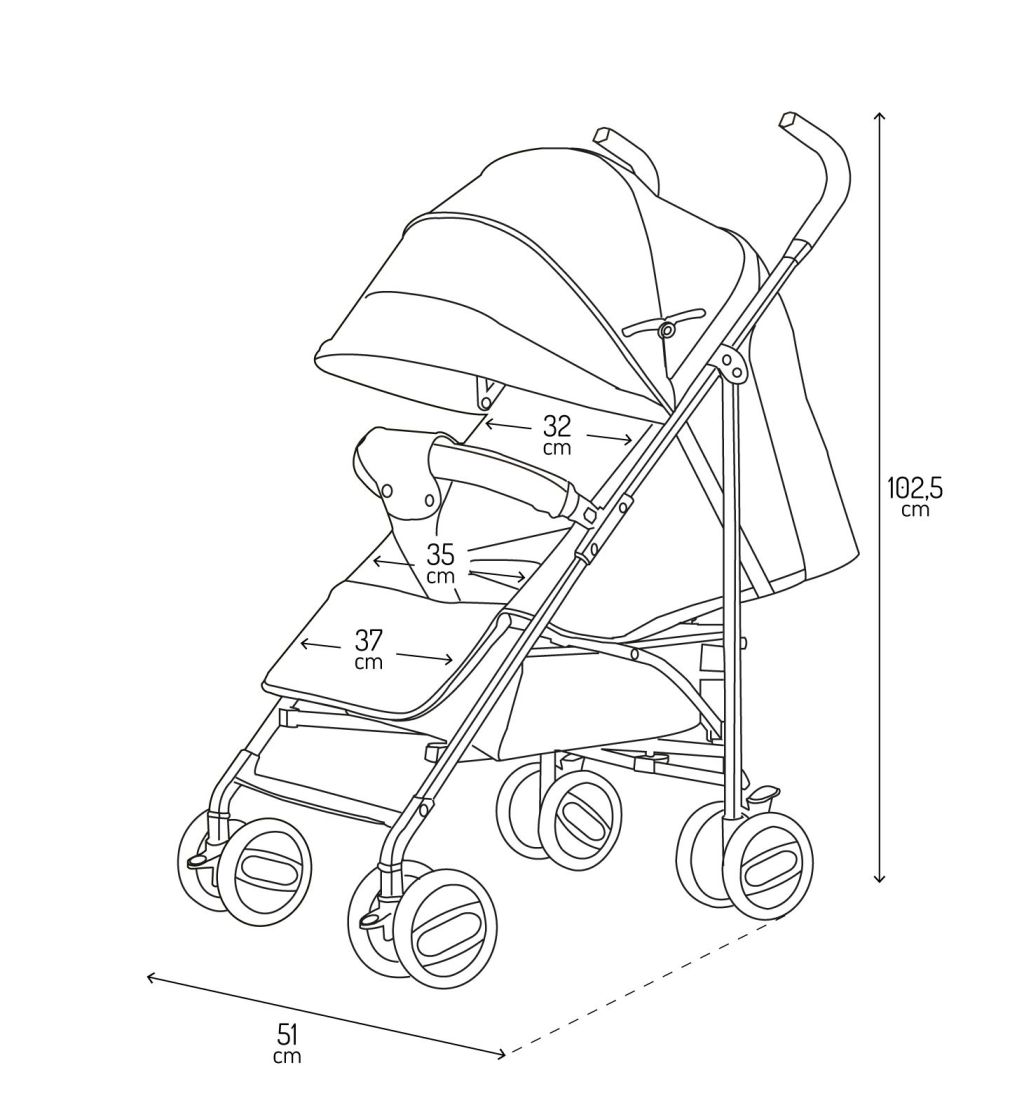 Momi -  Akira Stroller