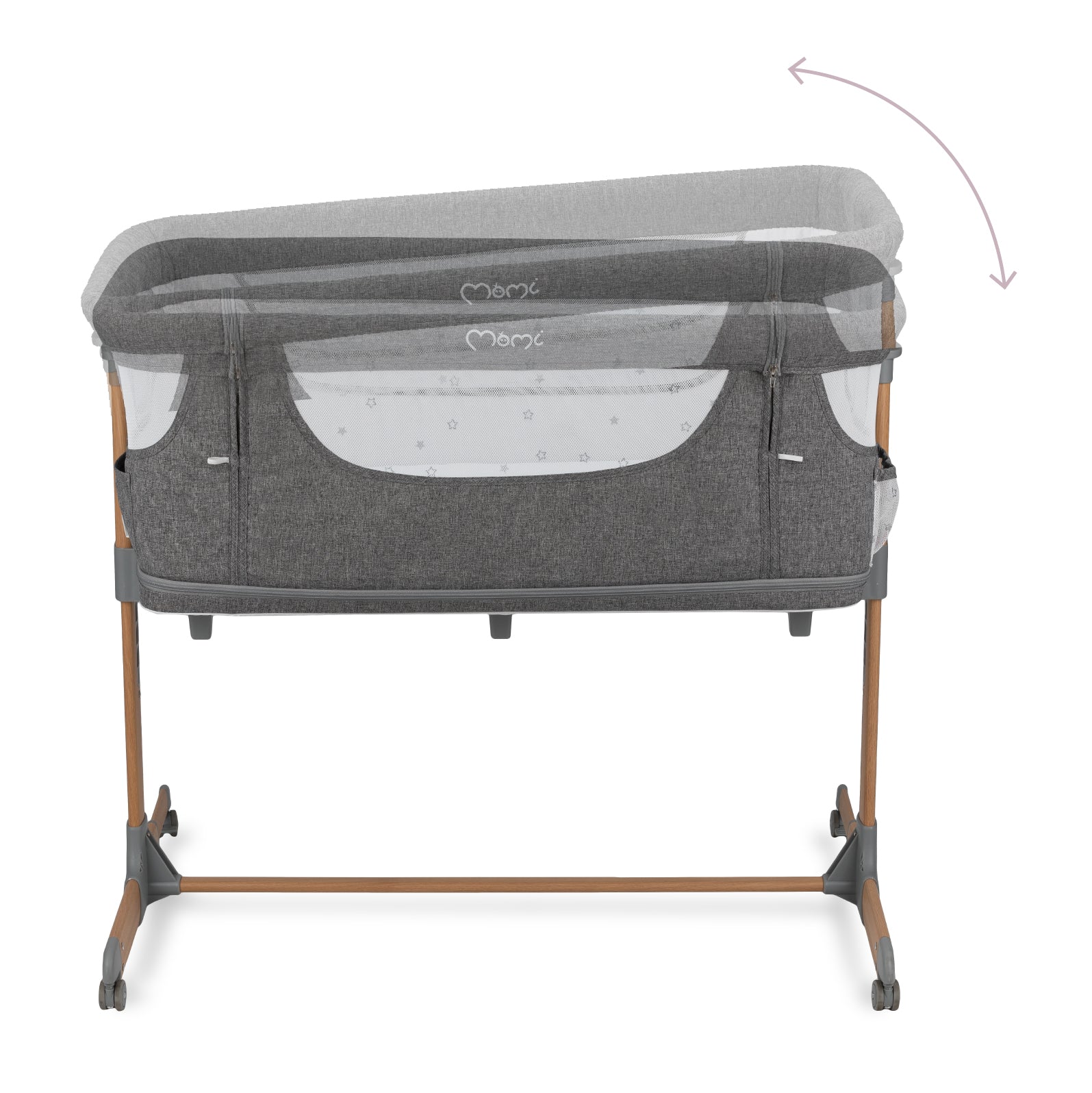 MoMi - Smart Bed 4 in 1 Baby crib