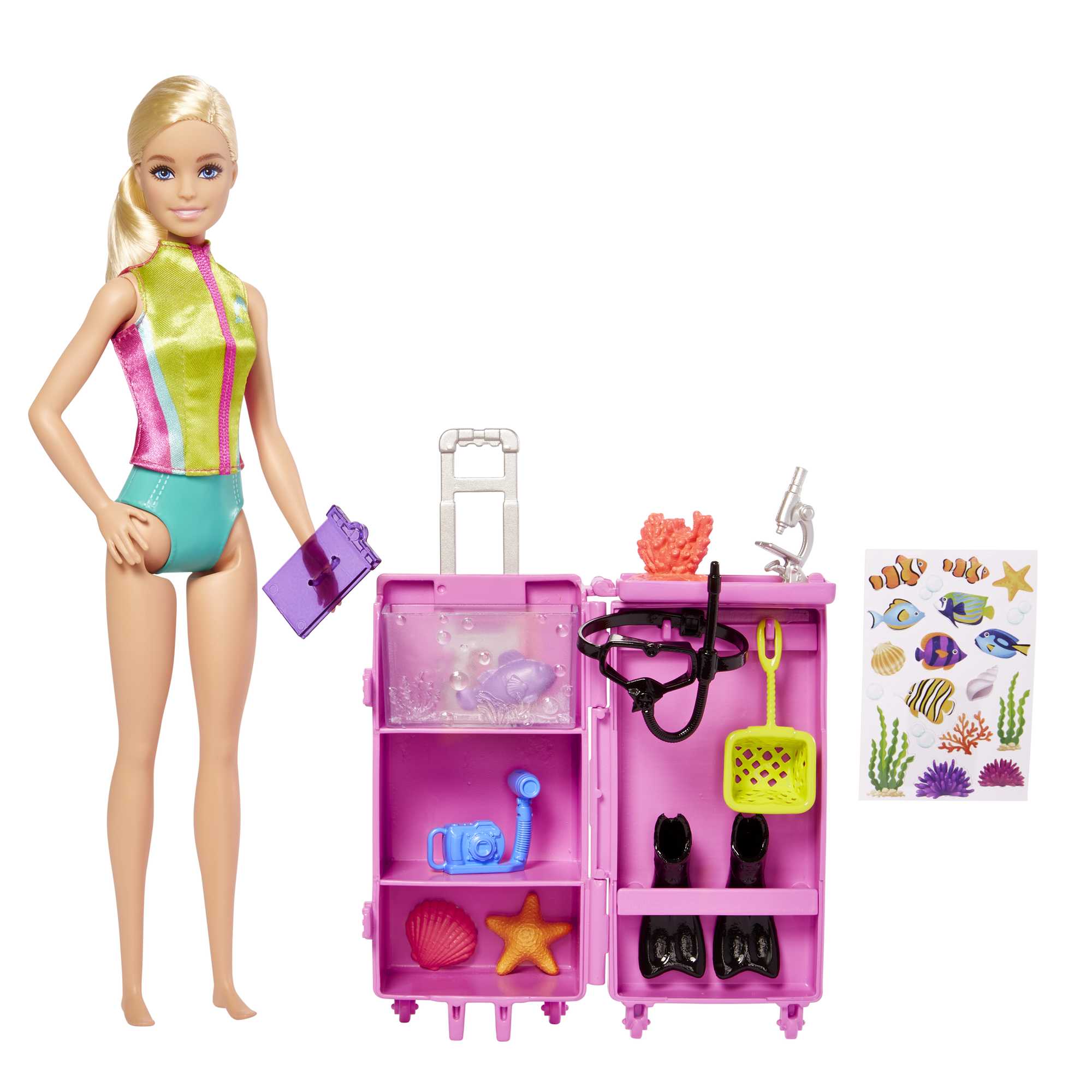 Barbie - Marine Biologist Doll And Accessories