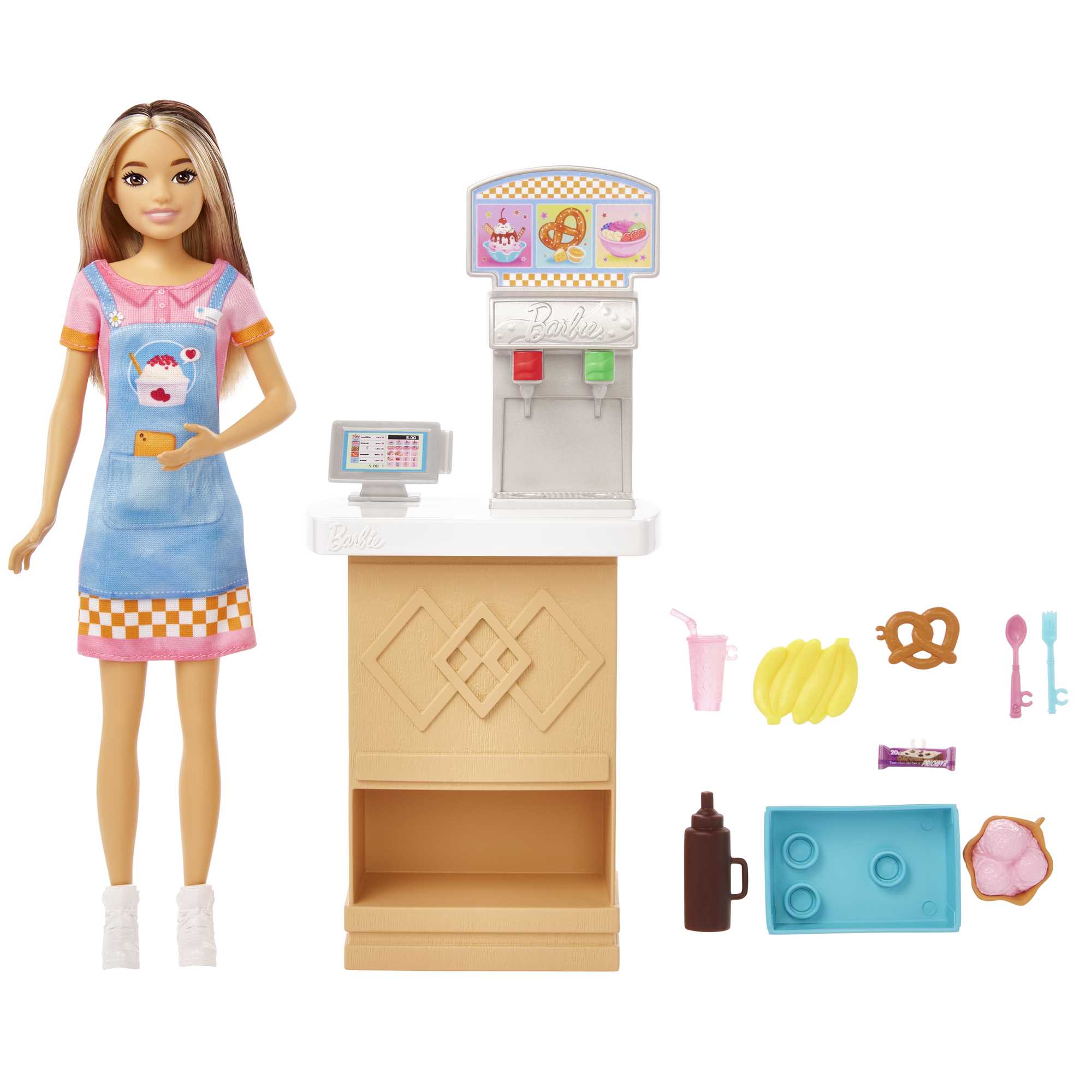Barbie - Skipper Doll And Snack Bar Playset