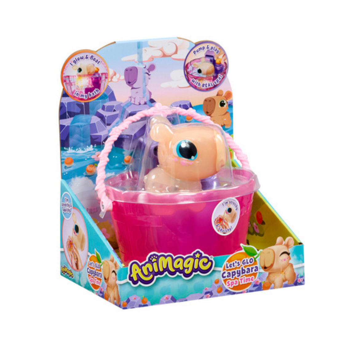 Goliath Animagic Lets Go Capybara Spa Time