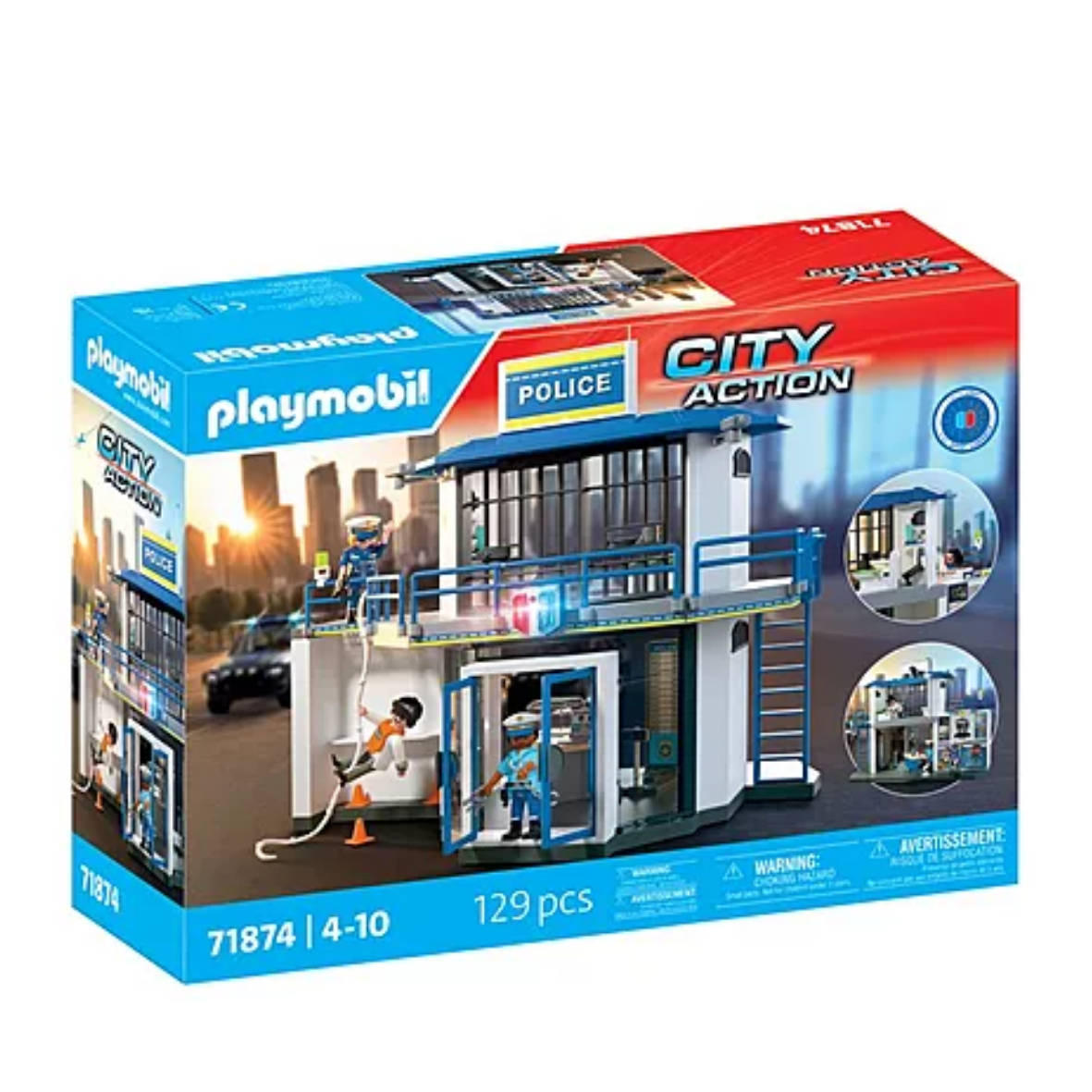 Playmobil Police Station with Investigation Room