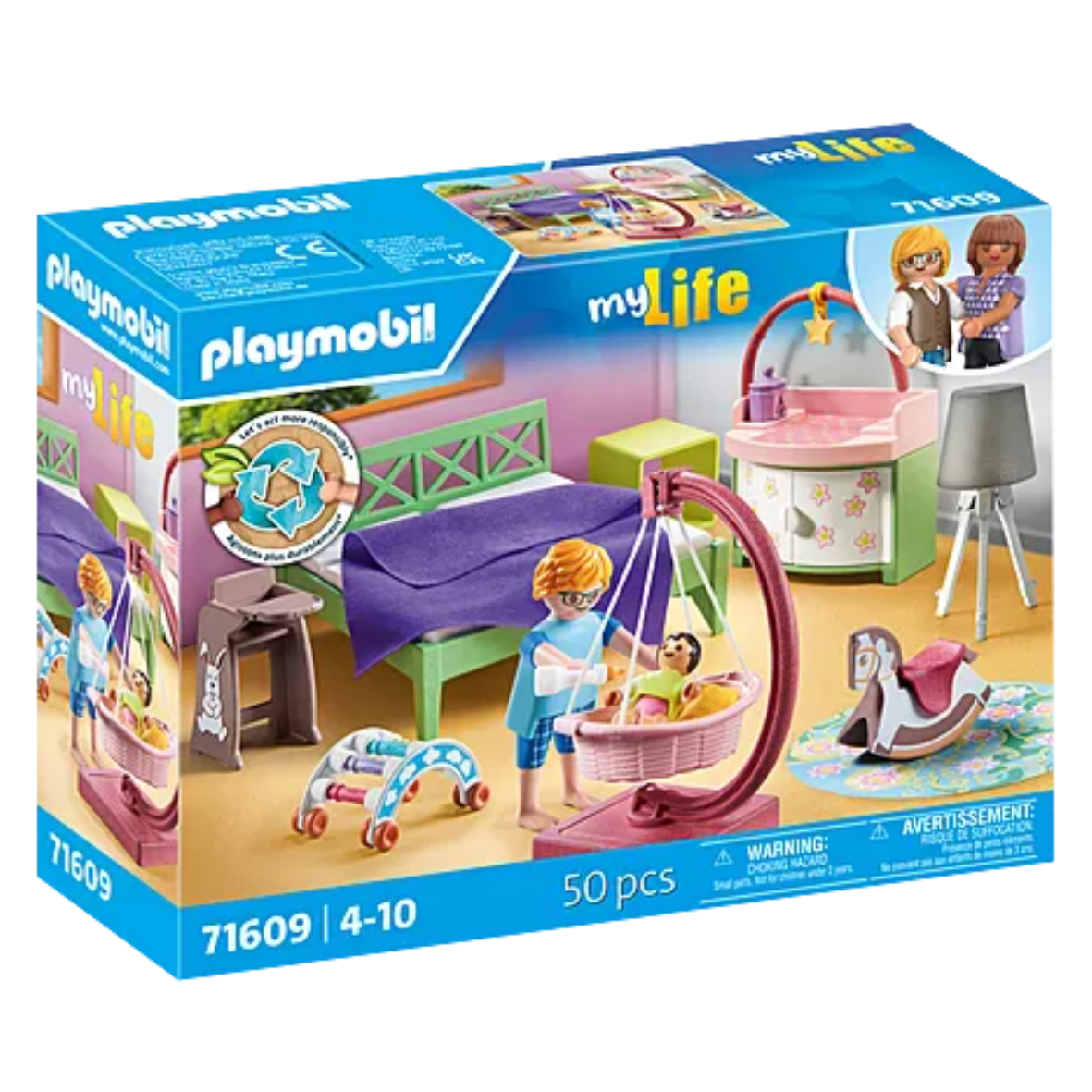 Playmobil Bedroom with Baby Corner