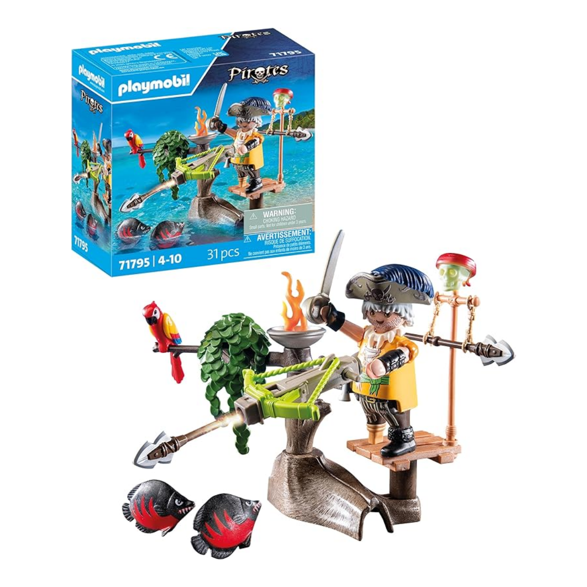 Playmobil Pirate With Ballista