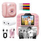 Instant Print Camera for Kids with 3 Rolls`