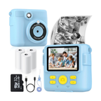 Instant Print Camera for Kids with 3 Rolls`