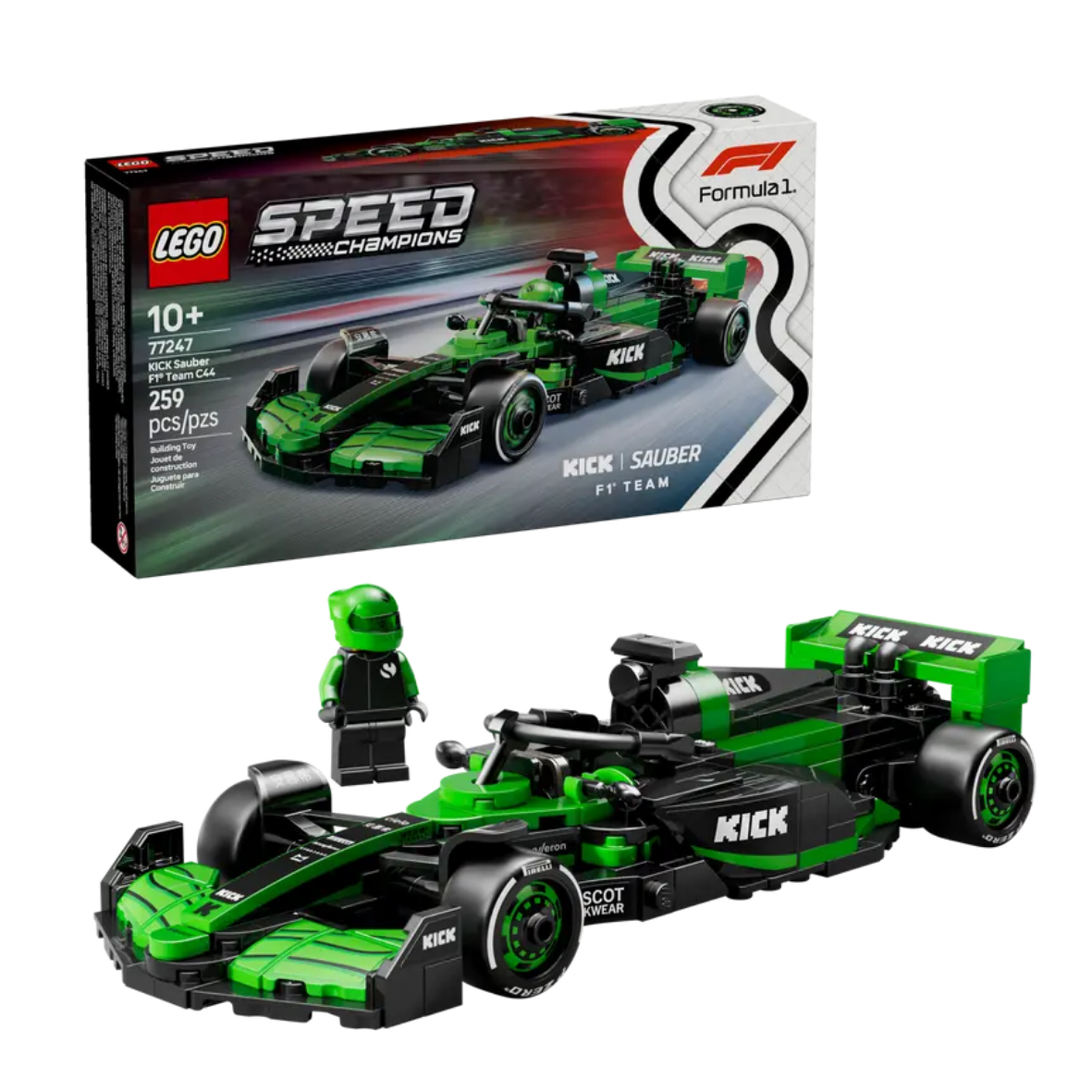 Lego KICK Sauber F1® Team C44 Race Car