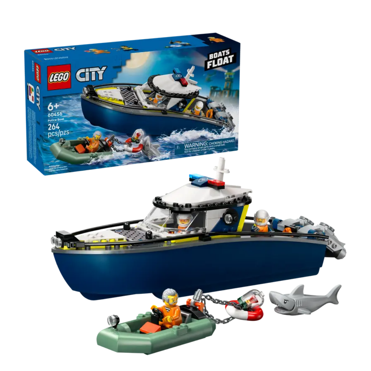 Lego Police Boat Chase