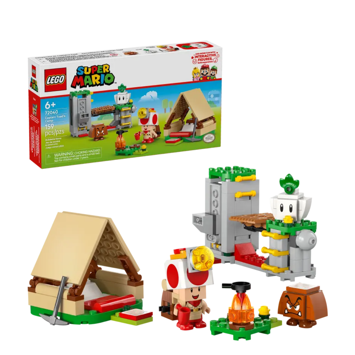 Lego Captain Toad's Camp
