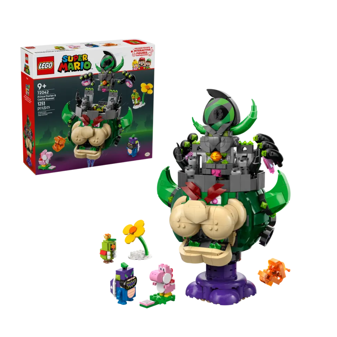 Lego Prince Florian & Castle Bowser