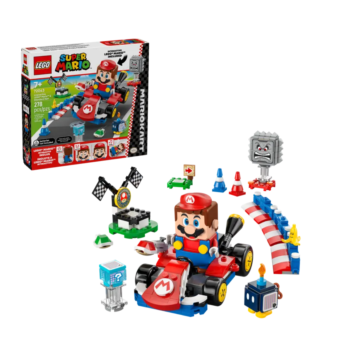 Lego Mario Kart™ – Interactive LEGO® Mario™ & Standard Kart