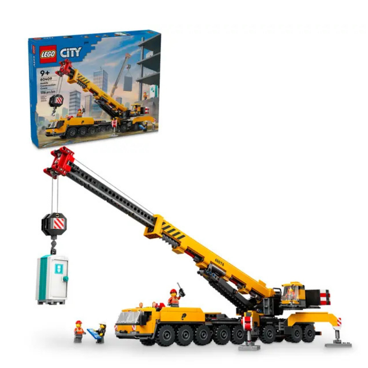Lego Yellow Mobile Construction Crane