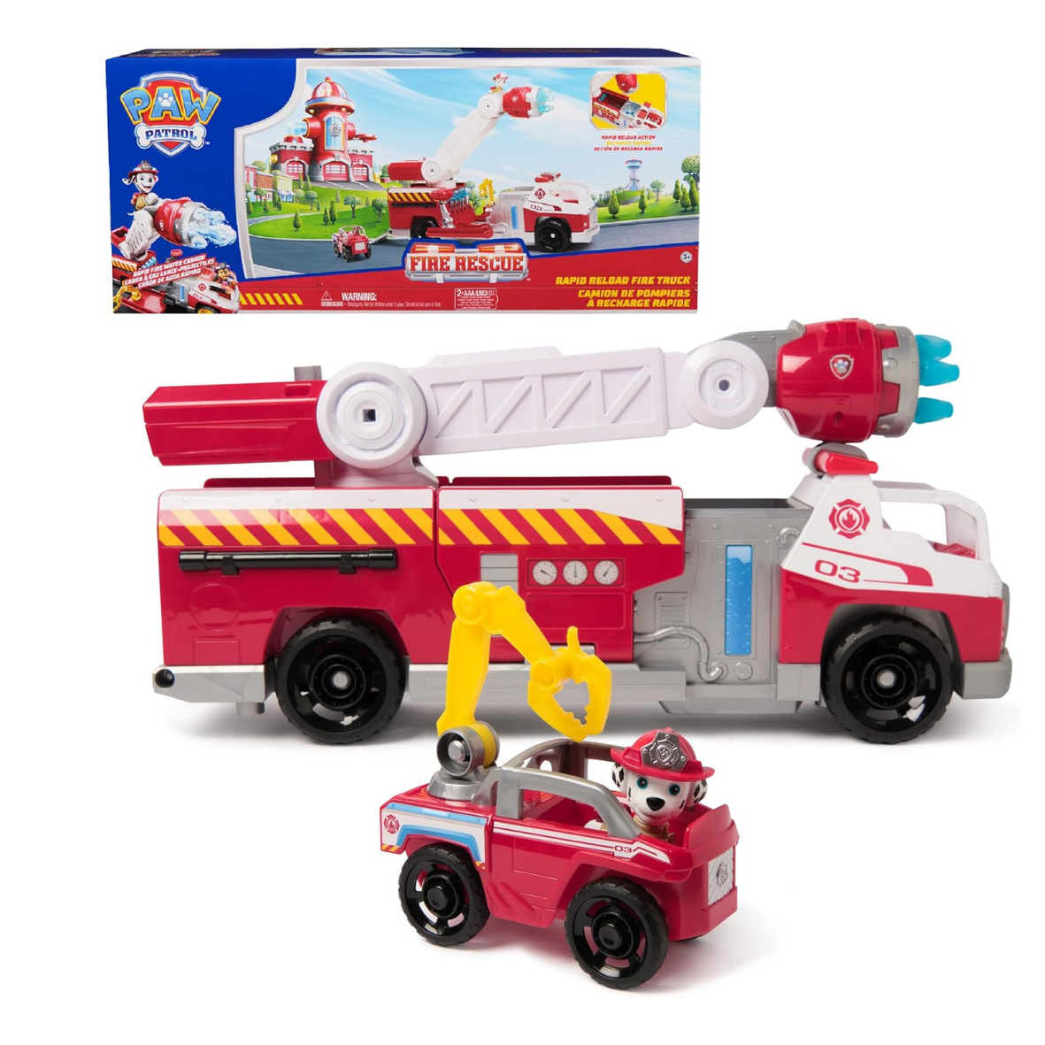 Paw Patrol Fire Rescue Deluxe Fire Truck