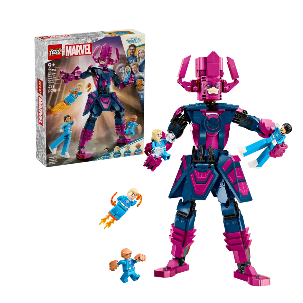 Lego Fantastic Four vs. Galactus Construction Figure