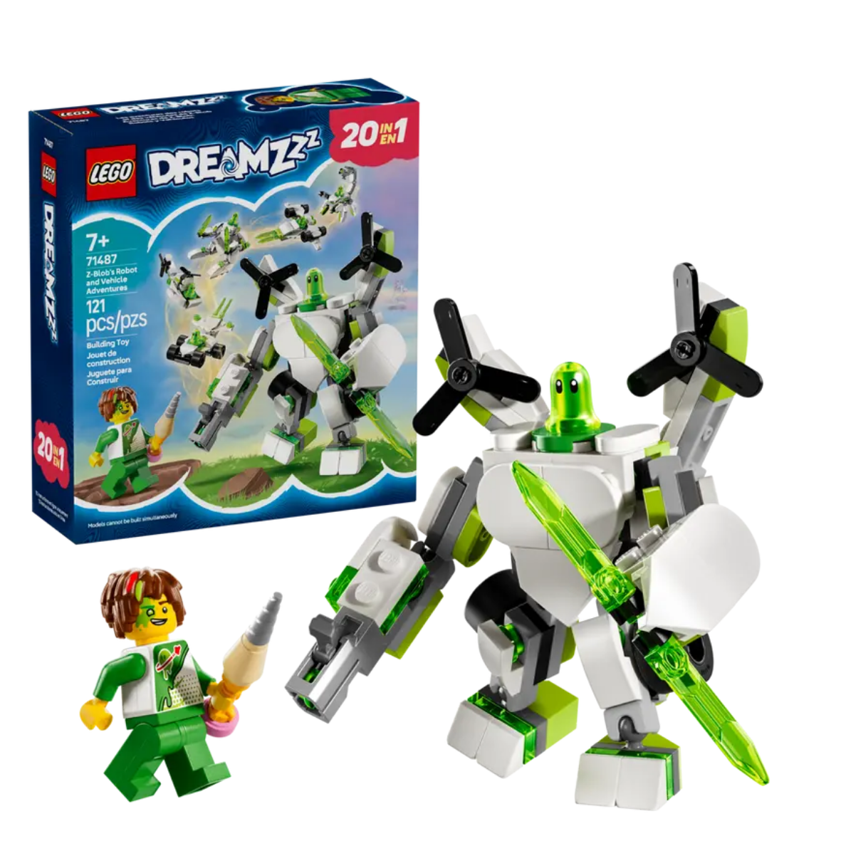 Lego Z-Blob's Robot and Vehicle Adventures