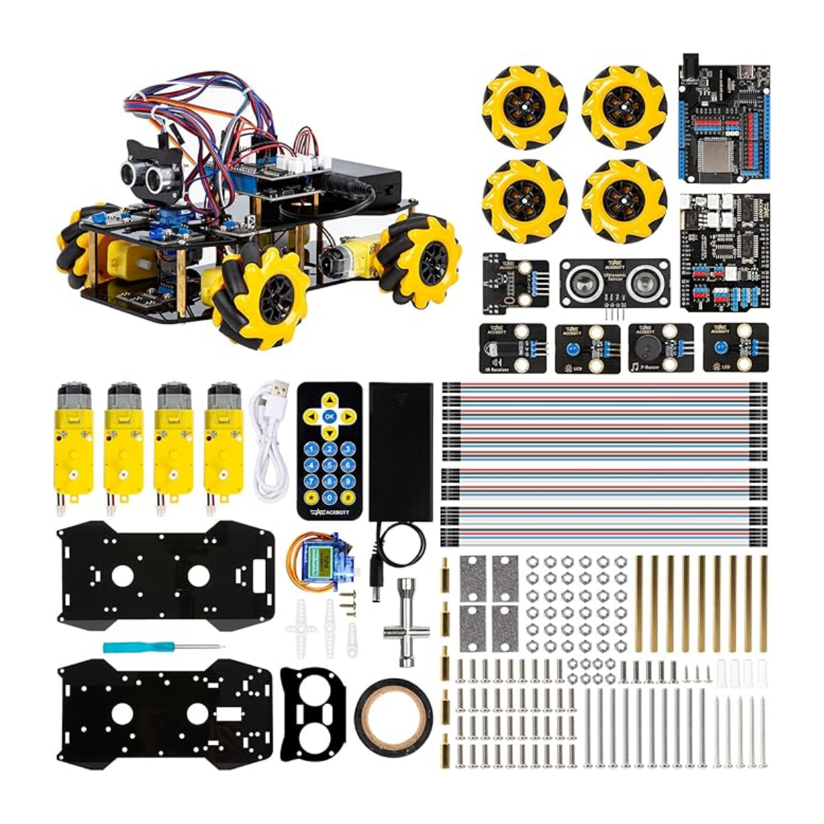 Acebott Smart Robot Car Kit Compatible with Arduino