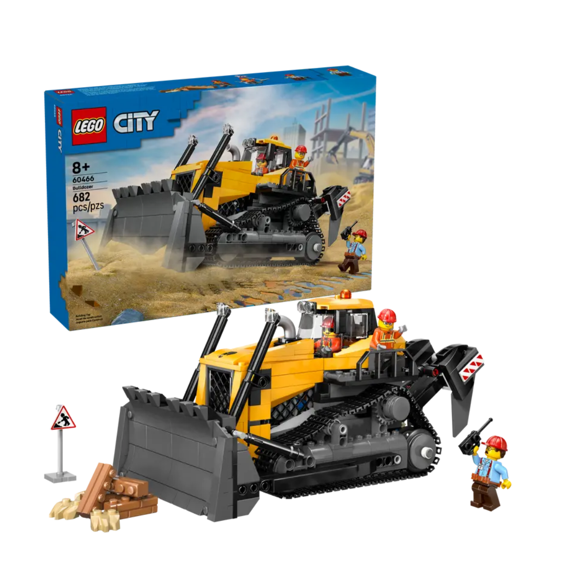 Lego Yellow Bulldozer