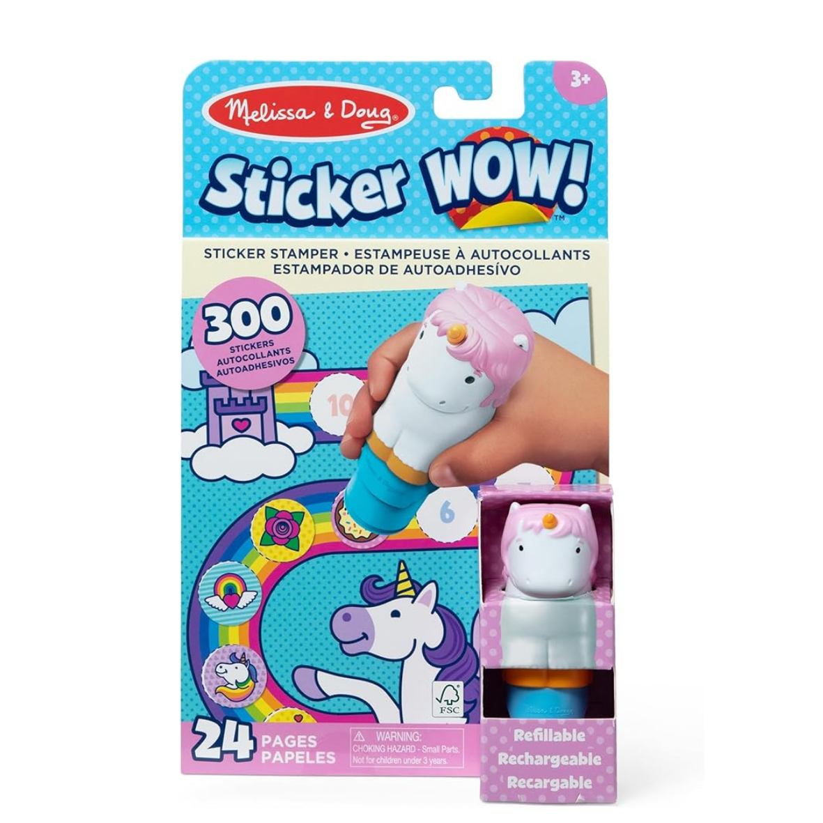 Melissa & Doug Sticker Wow Assortment In Tray