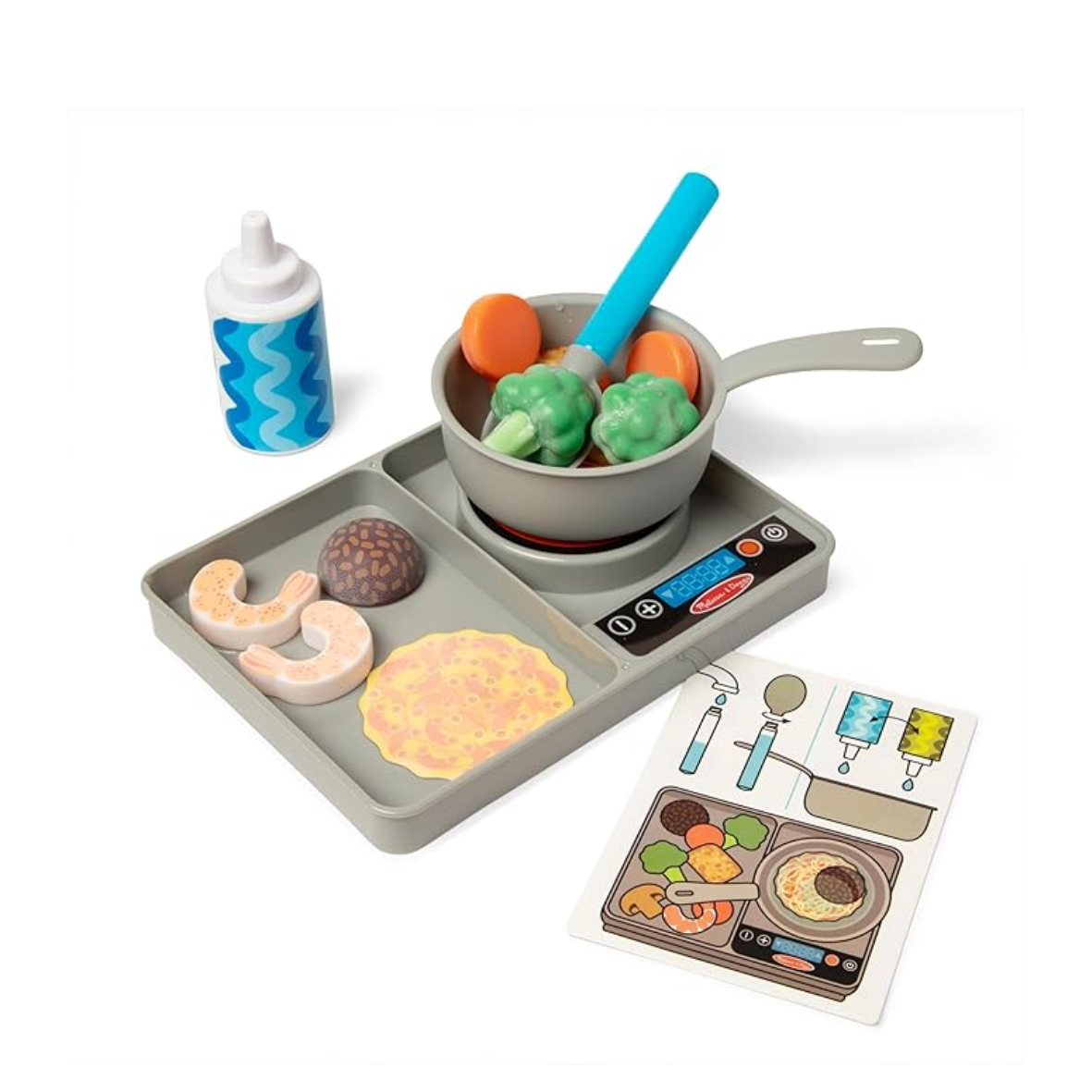 Melissa & Doug Water Wow Pretend Play Stir & Simmer