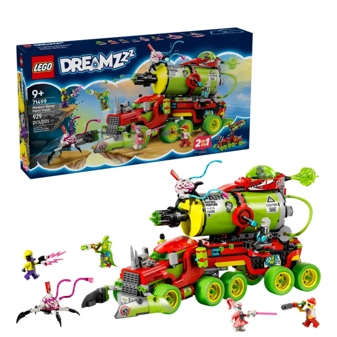 Lego Mateo's Spray Paint Truck