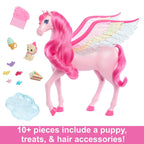 Barbie - A Touch Of Magic™ Pink Pegasus With Puppy
