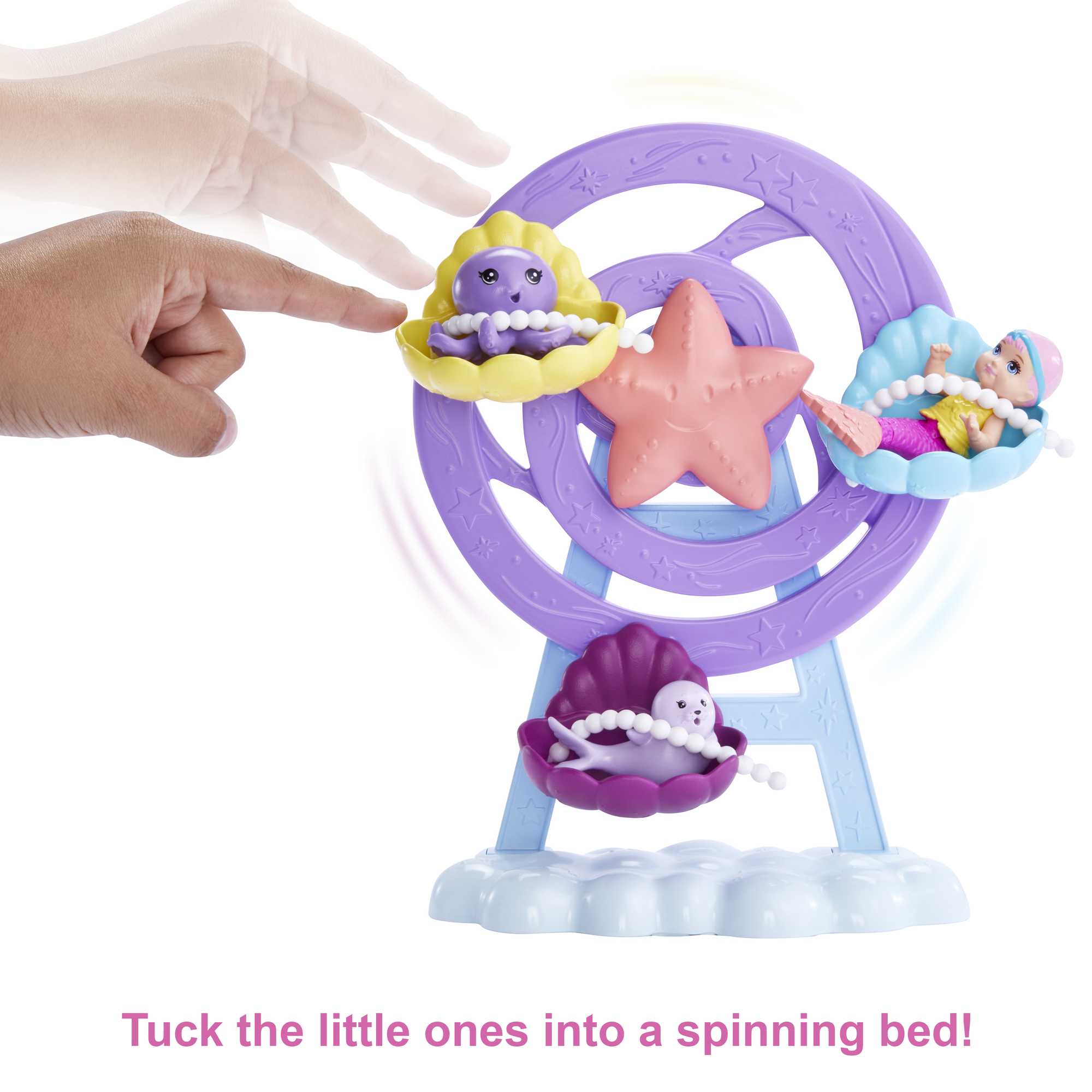 Barbie - Mermaid Doll, Nurturing Playset